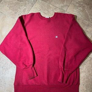 Vintage Champion Reverse Weave Sweatshirt – Made in USA – Size L – Classic 90s